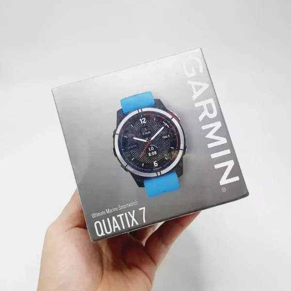 💎 Garmin quatix 7 Standard Edition 47 mm Blue 💎🌊 #ให้ไว Garmin #ไม่แกะซีล ราคาสุดคุ้ม 🌊